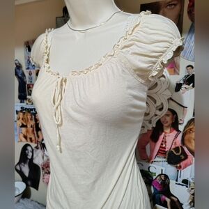 Rare Vintage Hollister MilkMade Babydoll Blouse